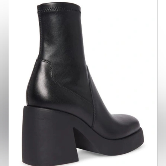 Steve Madden Zeldie Black Leather, Women Size 10. New in box. - Picture 8 of 13